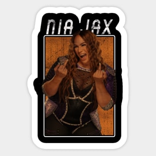 Vintage Wwe Nia Jax Sticker